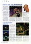 Scan of the preview of Nushi Tsuri 64 published in the magazine N64 Gamer 14, page 1