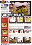 Scan de la preview de Mario Artist: Paint Studio paru dans le magazine Nintendo Official Magazine 64, page 8
