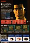 Scan of the preview of Mission: Impossible published in the magazine Nintendo Official Magazine 67, page 2