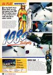 Scan de la preview de 1080 Snowboarding paru dans le magazine Nintendo Official Magazine 67, page 1