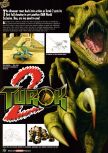 Scan of the preview of Turok 2: Seeds Of Evil published in the magazine Nintendo Official Magazine 68, page 1