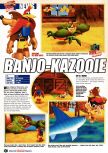 Scan de la preview de Banjo-Kazooie paru dans le magazine Nintendo Official Magazine 68, page 1