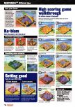Scan of the walkthrough of Wetrix published in the magazine Nintendo Official Magazine 69, page 3