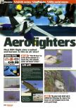 Scan of the review of Aero Fighters Assault published in the magazine Nintendo Official Magazine 70, page 1