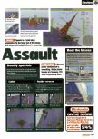 Scan of the review of Aero Fighters Assault published in the magazine Nintendo Official Magazine 70, page 2