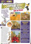 Scan de la preview de Looney Tunes: Space Race paru dans le magazine Le Magazine Officiel Nintendo 14, page 1