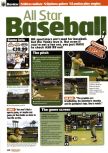 Scan du test de All-Star Baseball 99 paru dans le magazine Nintendo Official Magazine 71, page 1