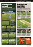 Scan of the walkthrough of International Superstar Soccer 98 published in the magazine Nintendo Official Magazine 73, page 4