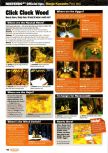 Scan of the walkthrough of  published in the magazine Nintendo Official Magazine 74, page 5