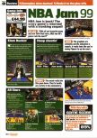 Scan of the review of NBA Jam '99 published in the magazine Nintendo Official Magazine 75, page 1