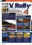 Scan of the review of V-Rally Edition 99 published in the magazine Nintendo Official Magazine 75, page 1
