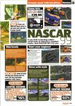 Scan of the review of NASCAR '99 published in the magazine Nintendo Official Magazine 75, page 1