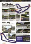 Scan of the walkthrough of F-1 World Grand Prix published in the magazine Nintendo Official Magazine 75, page 3