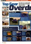 Scan of the review of Top Gear OverDrive published in the magazine Nintendo Official Magazine 76, page 1