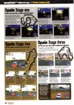 Scan of the walkthrough of V-Rally Edition 99 published in the magazine Nintendo Official Magazine 76, page 5