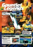 Scan of the preview of Gauntlet Legends published in the magazine Nintendo Official Magazine 78, page 1