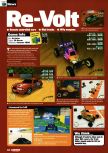 Scan of the preview of Re-Volt published in the magazine Nintendo Official Magazine 79, page 8