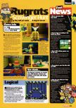 Scan de la preview de Les Razmoket : la Chasse au Trésor paru dans le magazine Nintendo Official Magazine 79, page 1