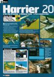 Scan of the preview of Harrier 2001 published in the magazine Nintendo Official Magazine 80, page 1