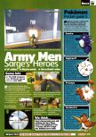 Scan of the preview of Army Men: Sarge's Heroes published in the magazine Nintendo Official Magazine 81, page 1