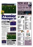 Scan of the preview of Premier Manager 64 published in the magazine Nintendo Official Magazine 81, page 17
