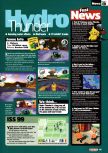 Scan of the preview of Hydro Thunder published in the magazine Nintendo Official Magazine 81, page 9