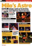 Scan of the review of Milo's Astro Lanes published in the magazine Nintendo Official Magazine 81, page 1