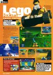 Scan de la preview de Lego Racers paru dans le magazine Nintendo Official Magazine 81, page 1
