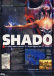 Scan of the review of Shadow Man published in the magazine X64 21, page 1