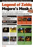 Scan de la soluce de The Legend Of Zelda: Majora's Mask paru dans le magazine Nintendo Official Magazine 100, page 1