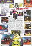 Scan de la preview de Re-Volt paru dans le magazine Le Magazine Officiel Nintendo 15, page 1