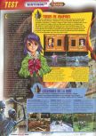 Scan du test de Castlevania paru dans le magazine Le Magazine Officiel Nintendo 15, page 3