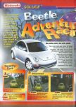 Scan of the walkthrough of Beetle Adventure Racing published in the magazine Le Magazine Officiel Nintendo 15, page 1