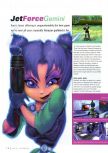Scan of the review of Jet Force Gemini published in the magazine N64 Gamer 22, page 1