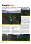 Scan of the review of Road Rash 64 published in the magazine N64 Gamer 22, page 1