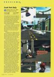 Scan of the preview of South Park Rally published in the magazine N64 Gamer 23, page 1