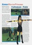 Scan du test de Xena: Warrior Princess: The Talisman of Fate paru dans le magazine N64 Gamer 23, page 1