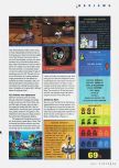 Scan of the review of Earthworm Jim 3D published in the magazine N64 Gamer 23, page 2