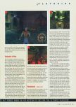 Scan of the walkthrough of Shadow Man published in the magazine N64 Gamer 23, page 2
