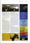 Scan of the review of Vigilante 8: Second Offense published in the magazine N64 Gamer 26, page 4