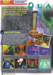 Scan of the review of Quake II published in the magazine Le Magazine Officiel Nintendo 17, page 1