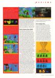Scan of the review of Yoshi's Story published in the magazine N64 Gamer 03, page 4