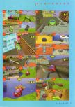 Scan of the walkthrough of San Francisco Rush published in the magazine N64 Gamer 03, page 10