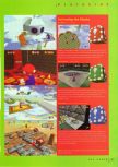 Scan of the walkthrough of Super Mario 64 published in the magazine N64 Gamer 03, page 2