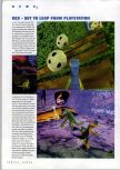 Scan of the preview of Gex 64: Enter the Gecko published in the magazine N64 Gamer 06, page 1