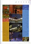 Scan of the preview of Glover published in the magazine N64 Gamer 06, page 1