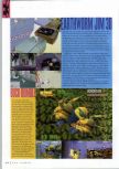 Scan of the preview of Buck Bumble published in the magazine N64 Gamer 06, page 1