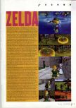 Scan de la preview de The Legend Of Zelda: Ocarina Of Time paru dans le magazine N64 Gamer 06, page 1