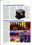 Scan de la preview de Rayman 2: The Great Escape paru dans le magazine N64 Gamer 06, page 1
