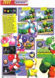 Scan du test de Yoshi's Story paru dans le magazine Le Magazine Officiel Nintendo 04, page 3